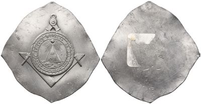 Medaglia Grande Oriente D'italia An. V. L. 5805 (71,5 MM)