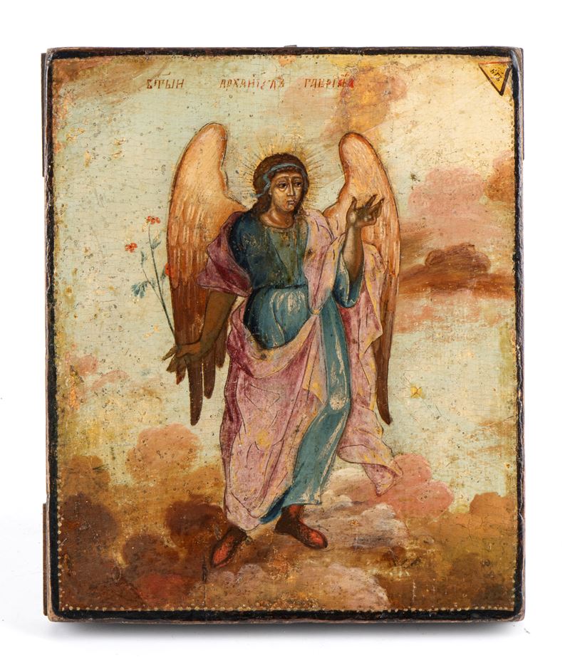 Icona russa, Arcangelo Gabriele (XIX secolo)
