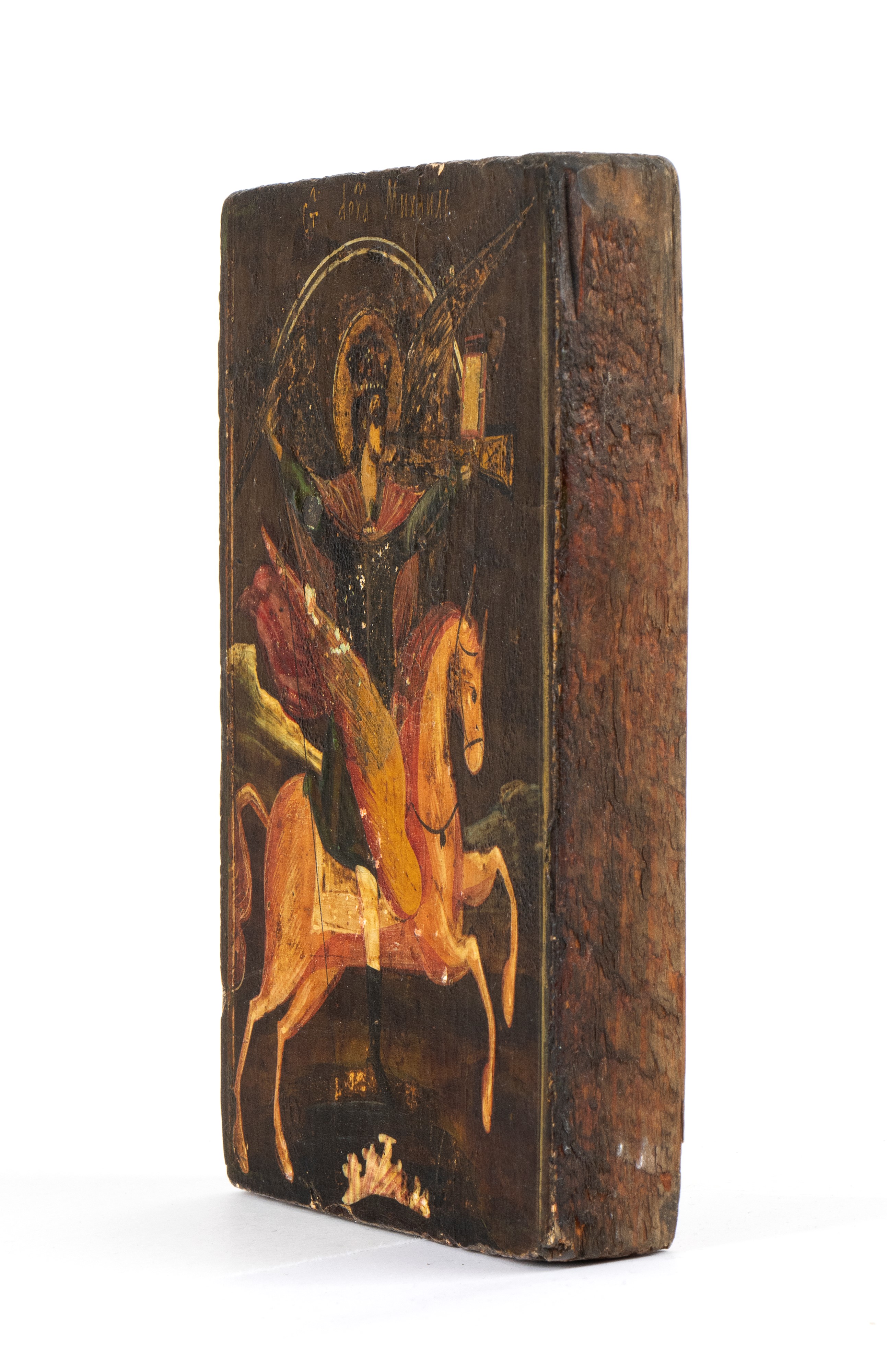 Icona russa, San Michele Arcangelo, fine XIX secolo