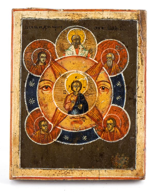 Russian icon of the Seeing Eye
