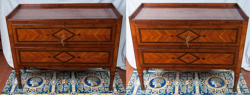 Coppia di Piccole Commode