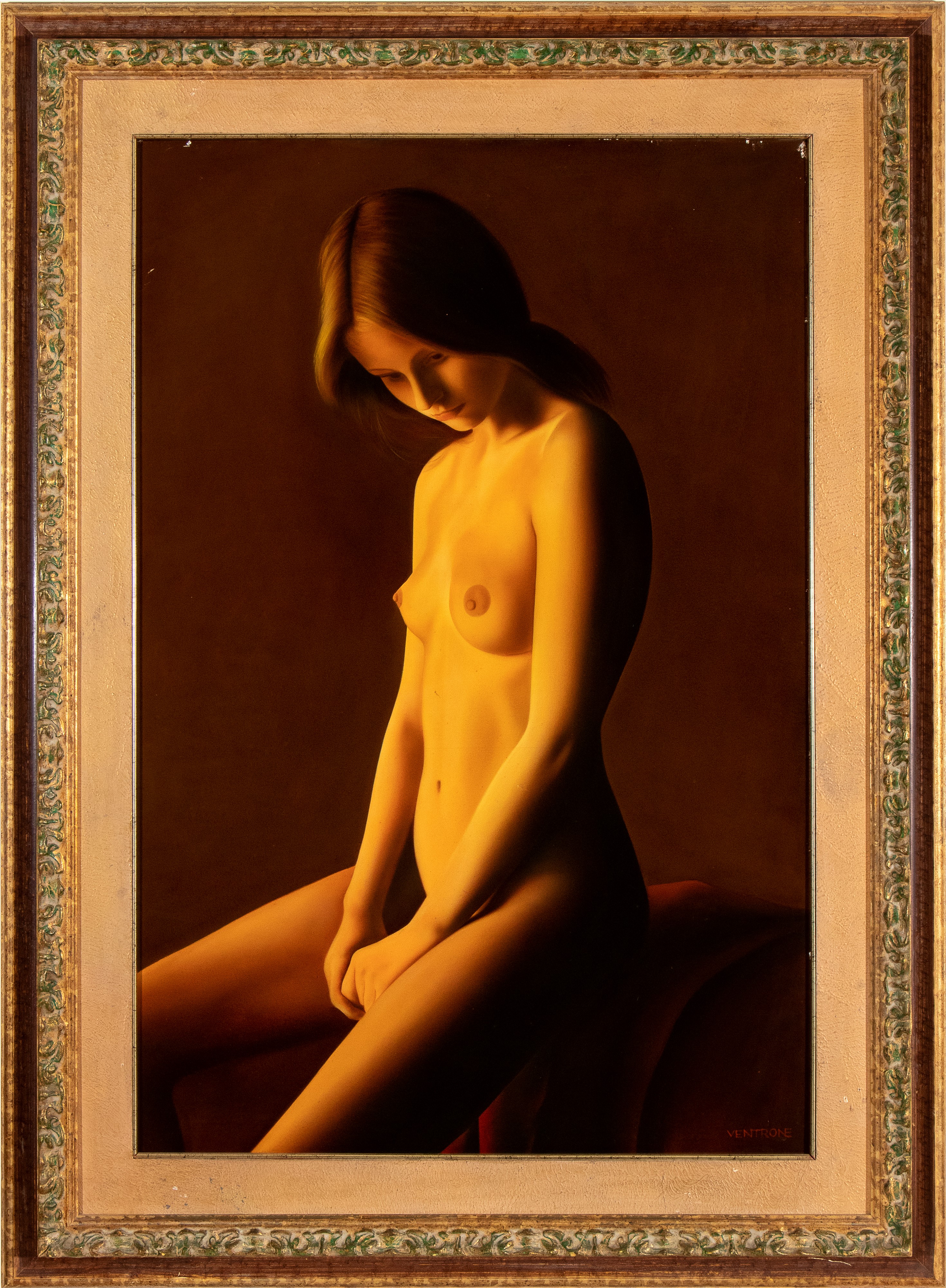 Luciano Ventrone - Nudo, Olio su tela