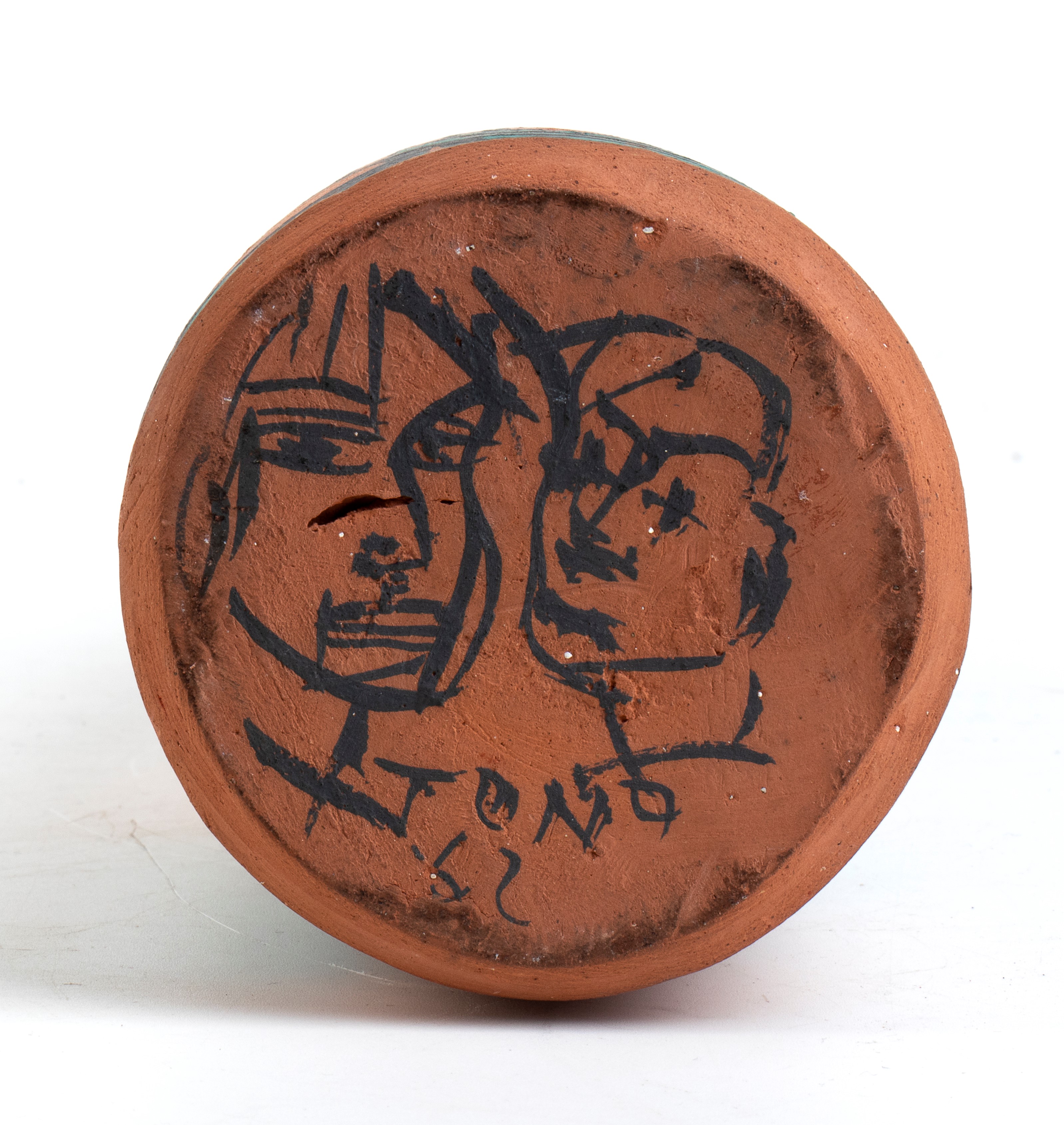 Bottiglia con decorazioni