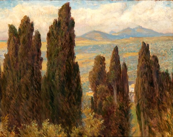 NAPOLEONE PARISANI - Cypresses