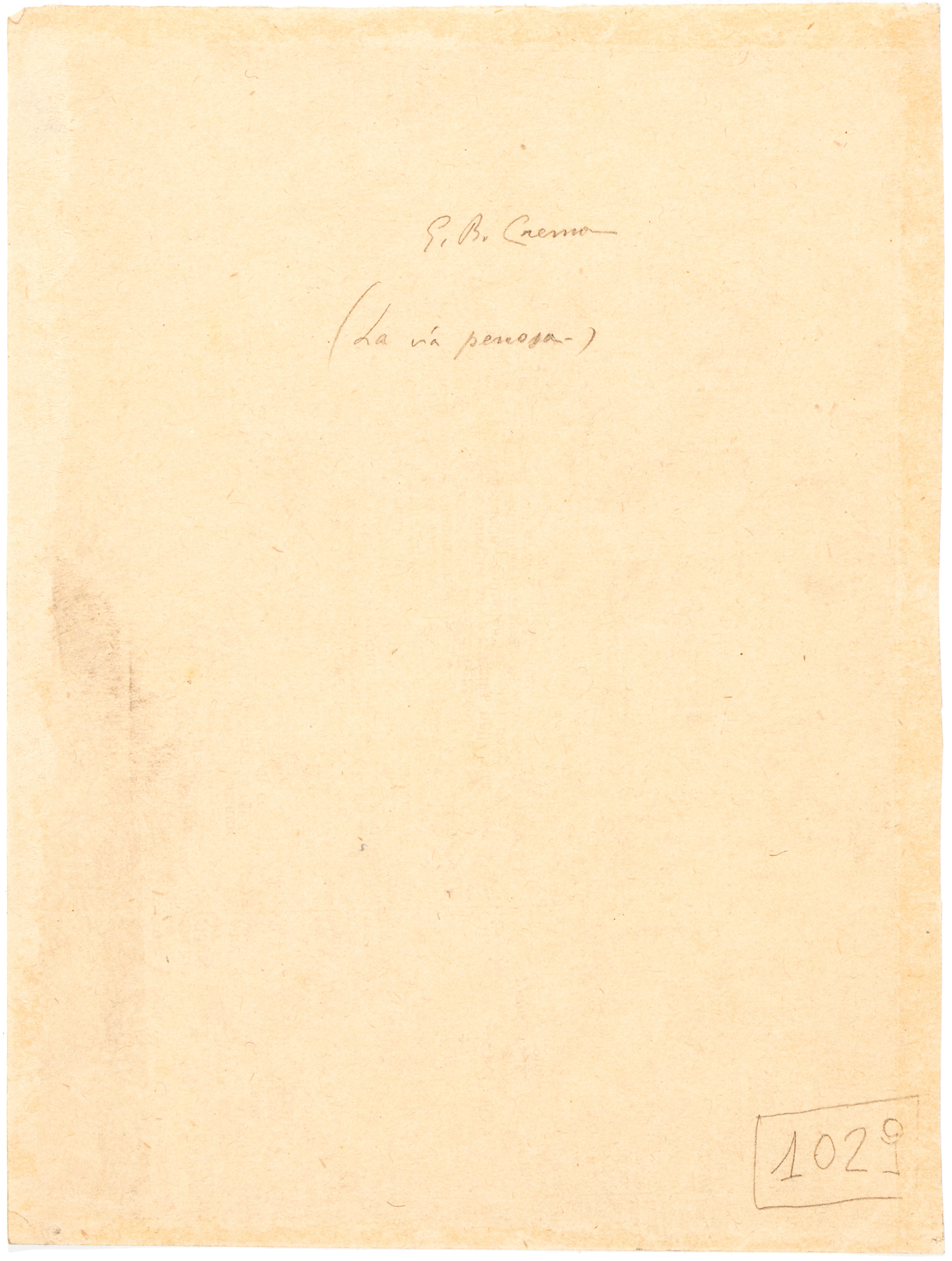 Giovanni Battista Crema - La Via Penosa