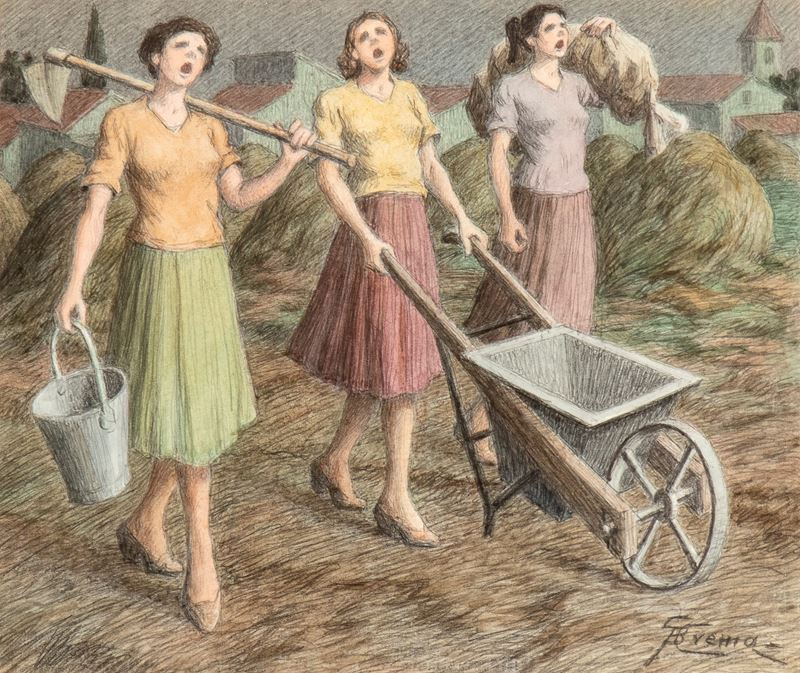 Giovanni Battista Crema - Il Ritorno dalla Campagna