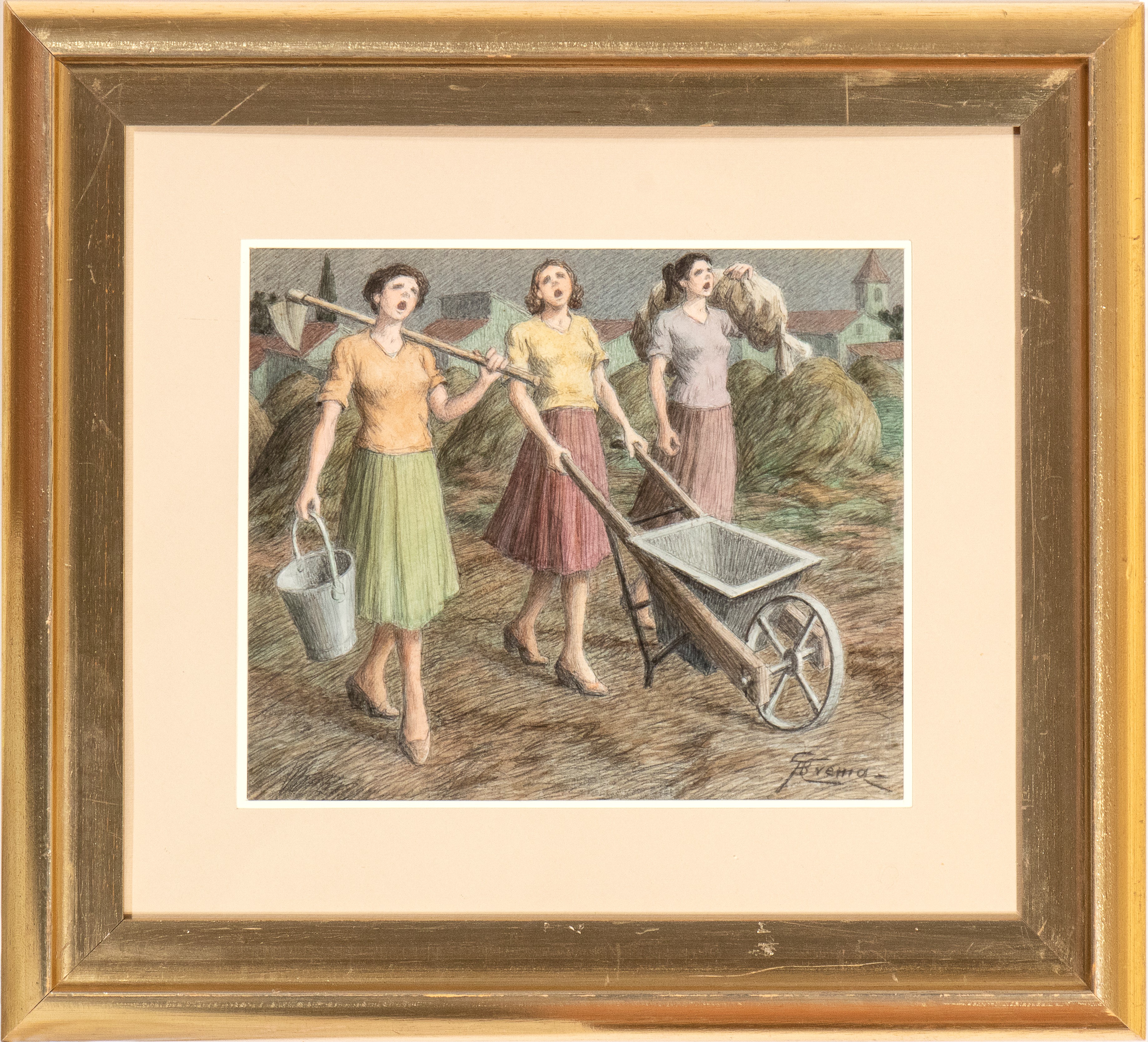Giovanni Battista Crema - Il Ritorno dalla Campagna
