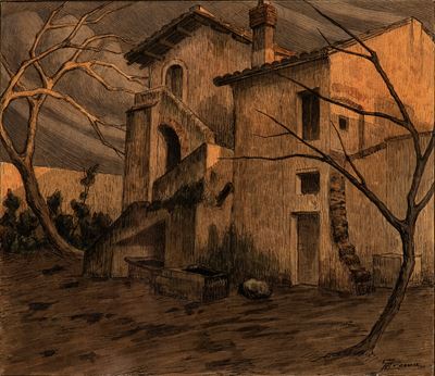 Casolare al Tramonto