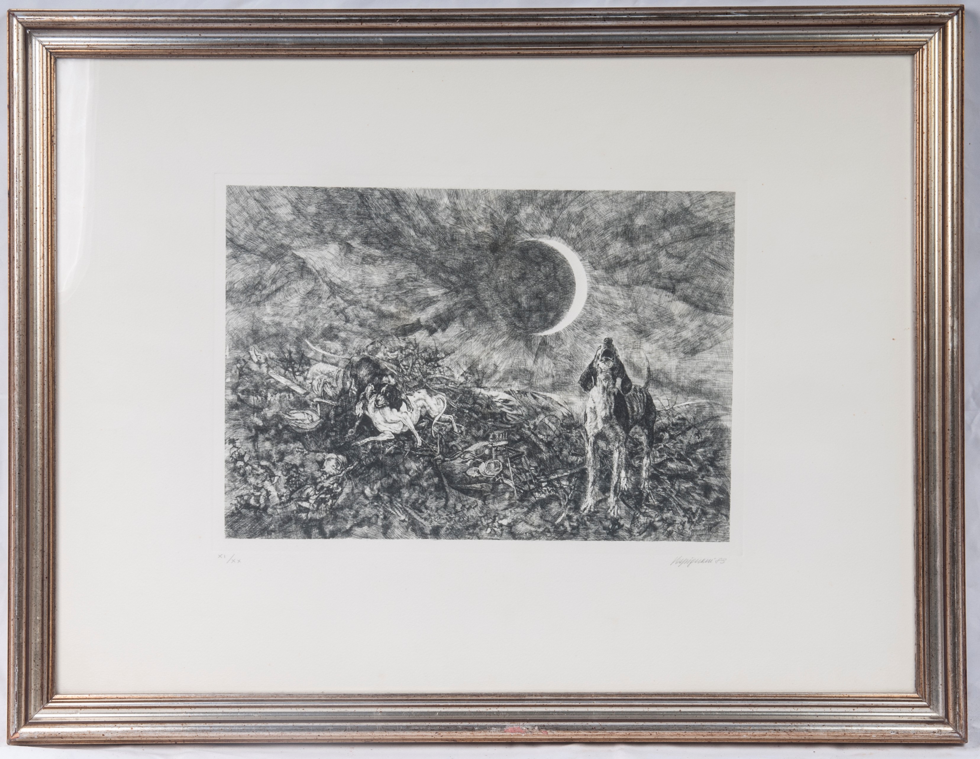 Lotto di quattordici multipli su carta