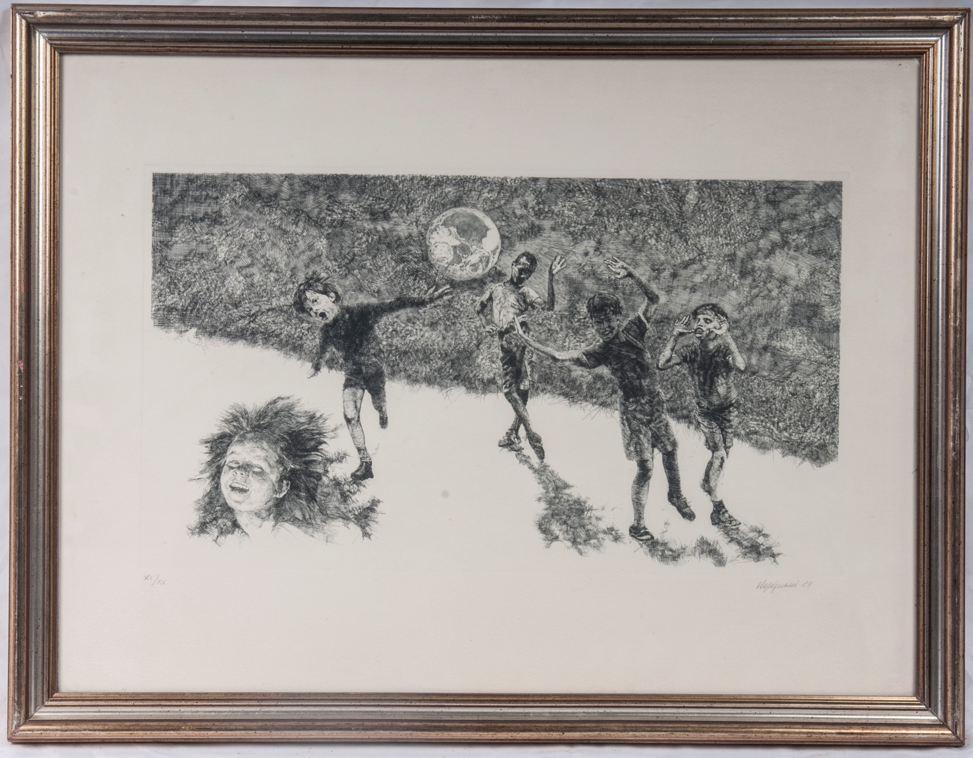 Lotto di quattordici multipli su carta