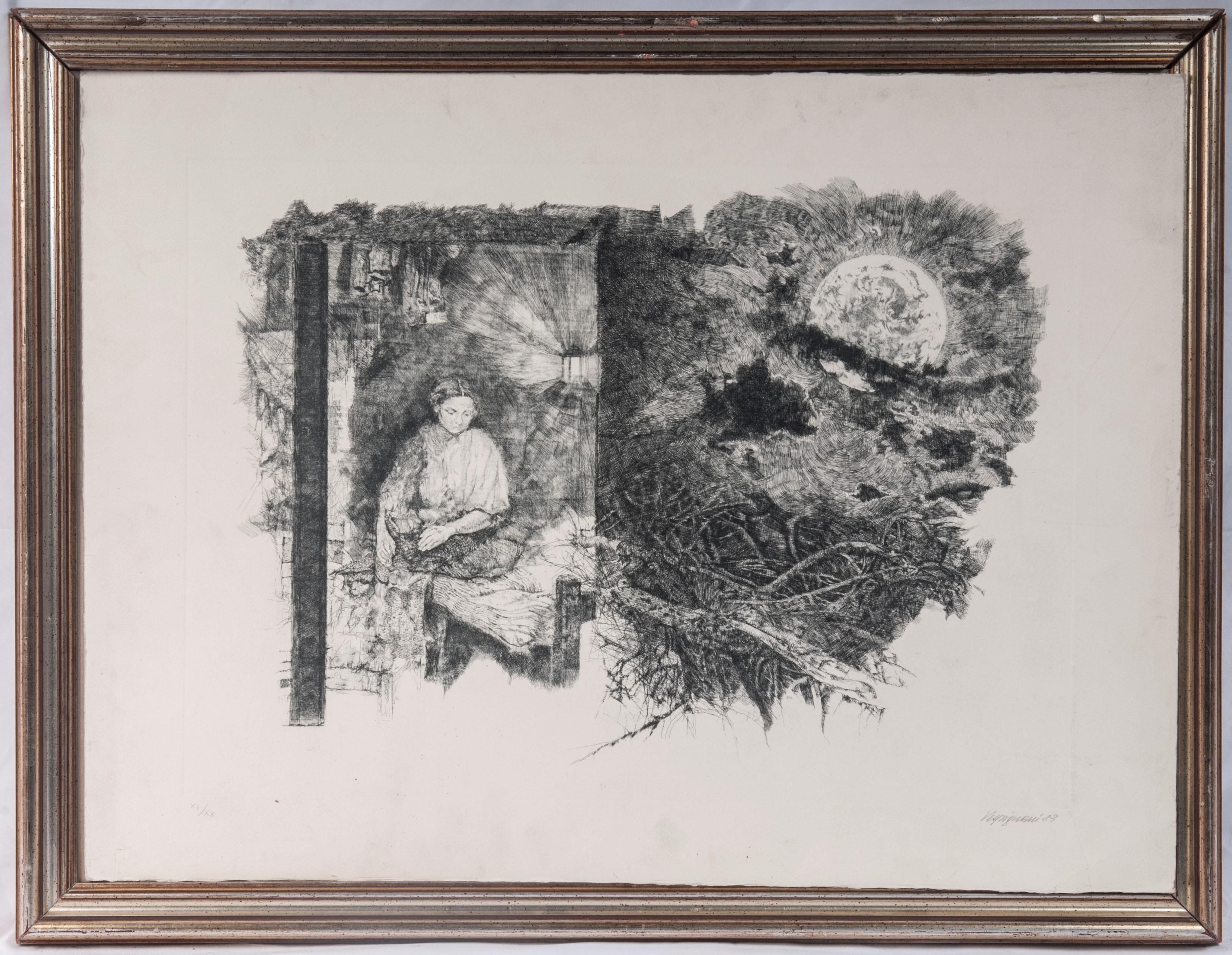 Lotto di quattordici multipli su carta