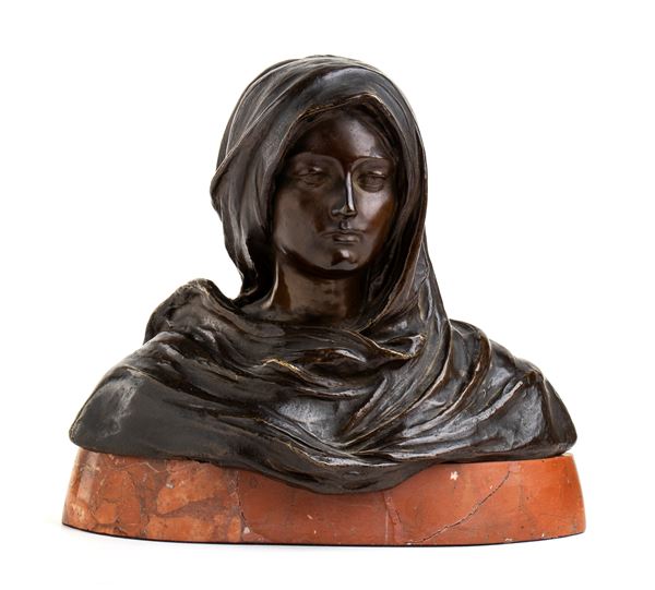 ANTONIO UGO - Madonna with veil