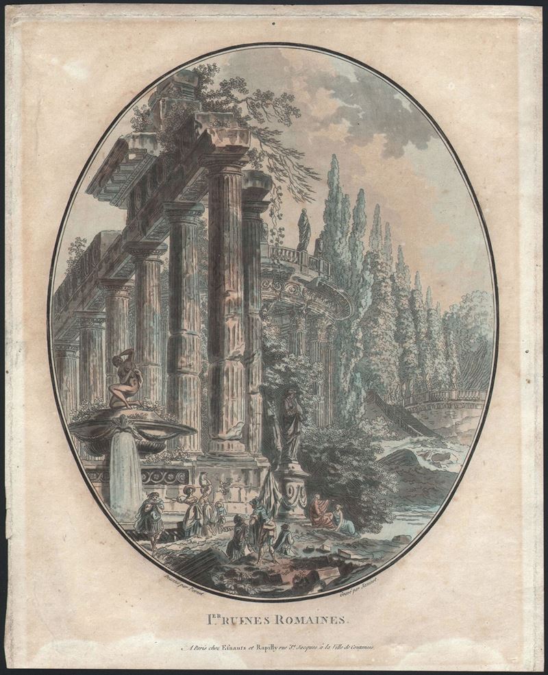 Jean François Janinet - I.er Ruines Romaines