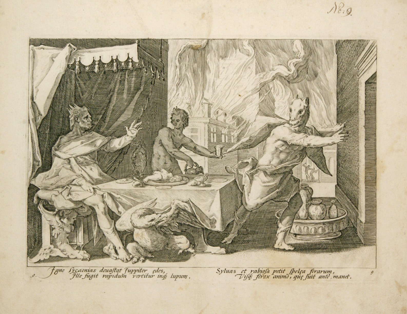 L'Età del Ferro | I Giganti | Lycaon mutato in lupo