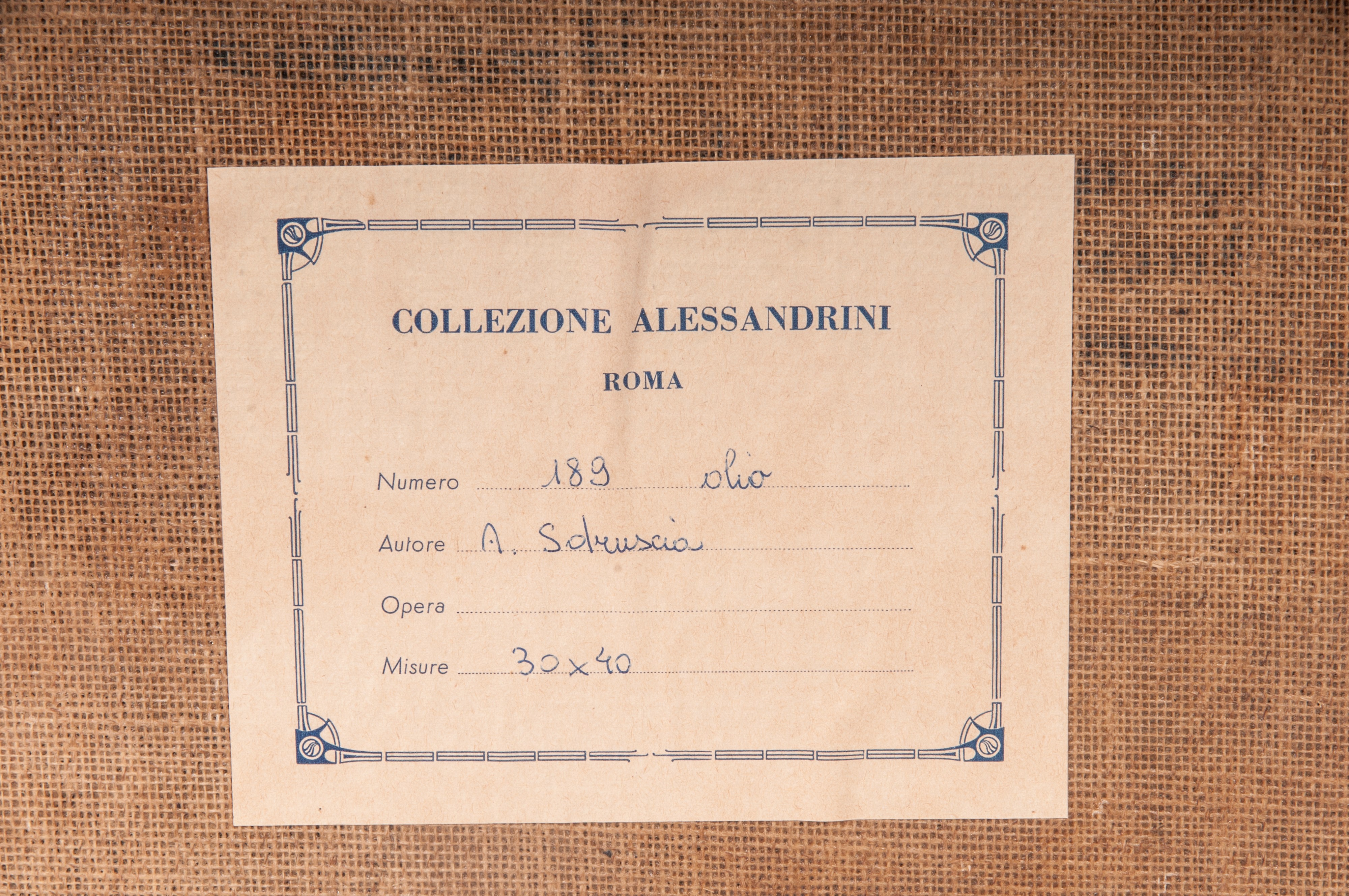 Achille Sdruscia - Pranzo All'aperto