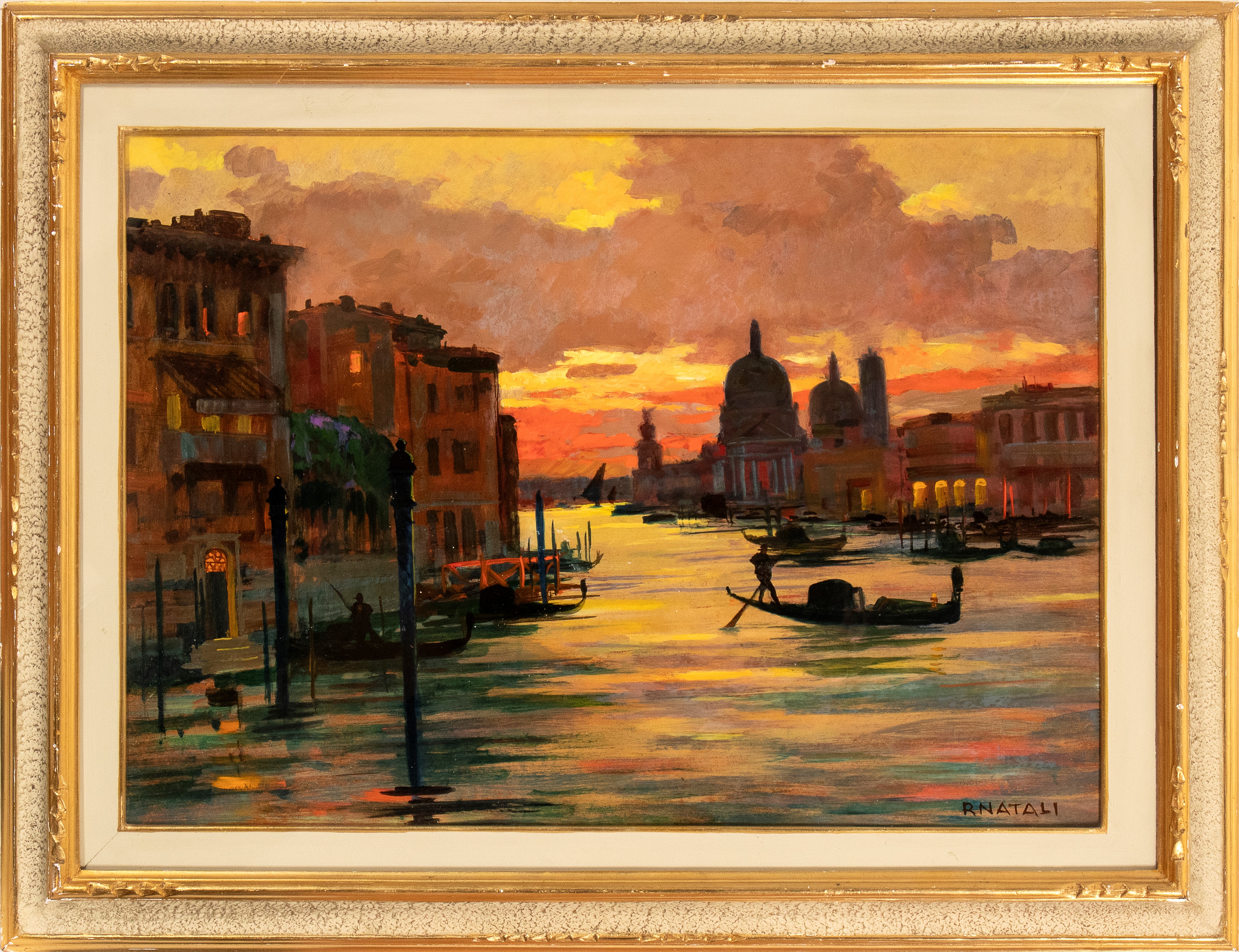 Renato Natali - Tramonto a Venezia
