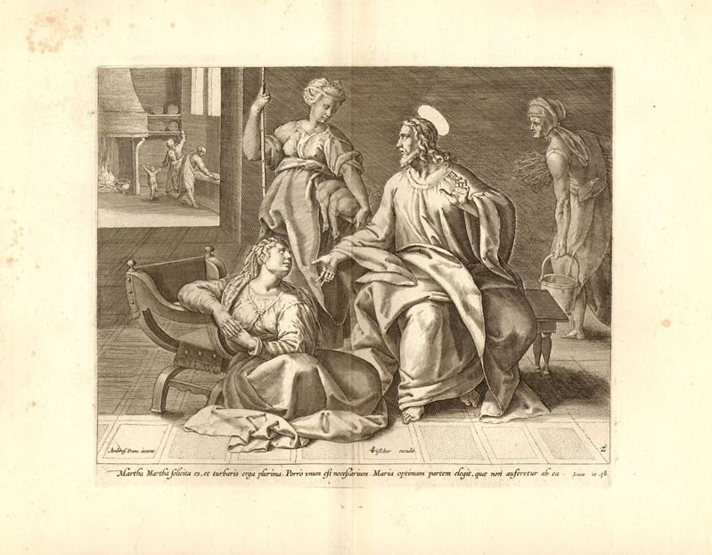 Cristo da Marta e Maria