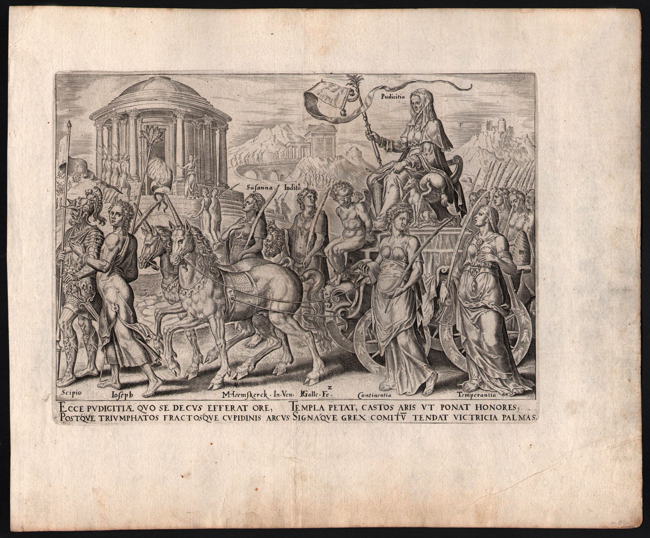 Trionfo del Tempo | Trionfo della Fama | Trionfo della Virtù | Trionfo di Cristo