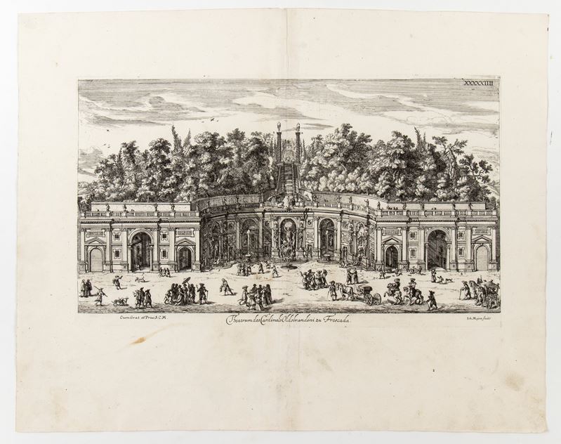 Teatro delle Acque di Villa Aldobrandini a Frascati