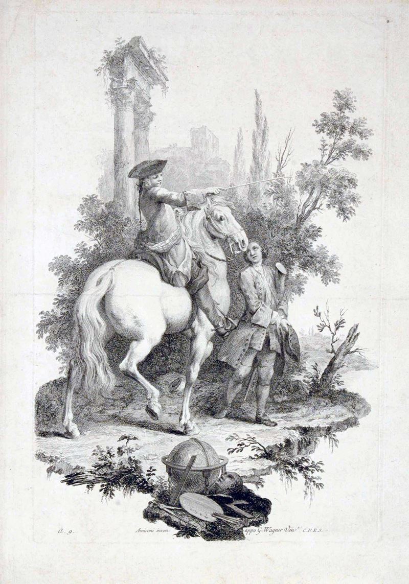 Joseph Wagner - Allegoria Dell’europa, da Jacopo Amigoni