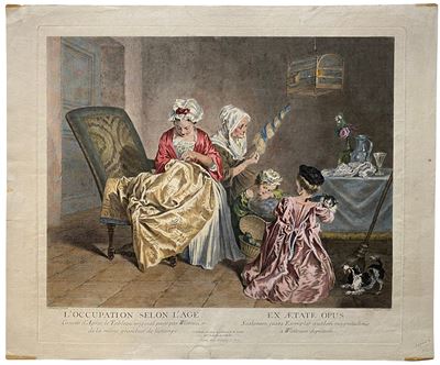 L'occupation Selon L'age, da Antoine Watteau