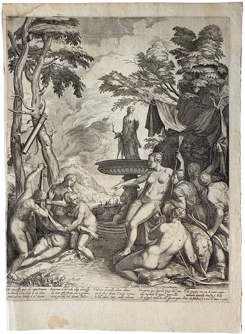 Diana e Callisto, da Tiziano