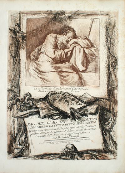Raccolta di Alcuni Disegni del Barberi da Cento Detto il Guercino...