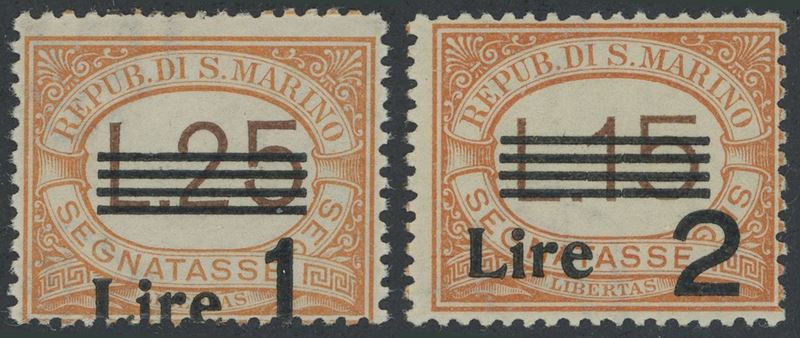 S. Marino - Segnatasse