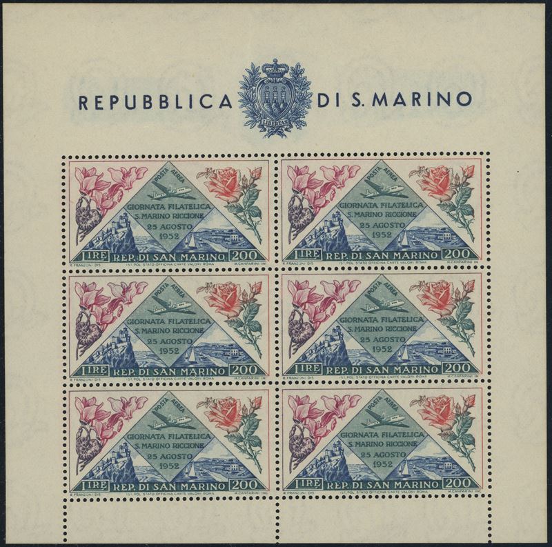 S. Marino - Foglietto Riccione MNH