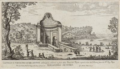 Castello e Fonte Dell'acqua Acetosa (roma)