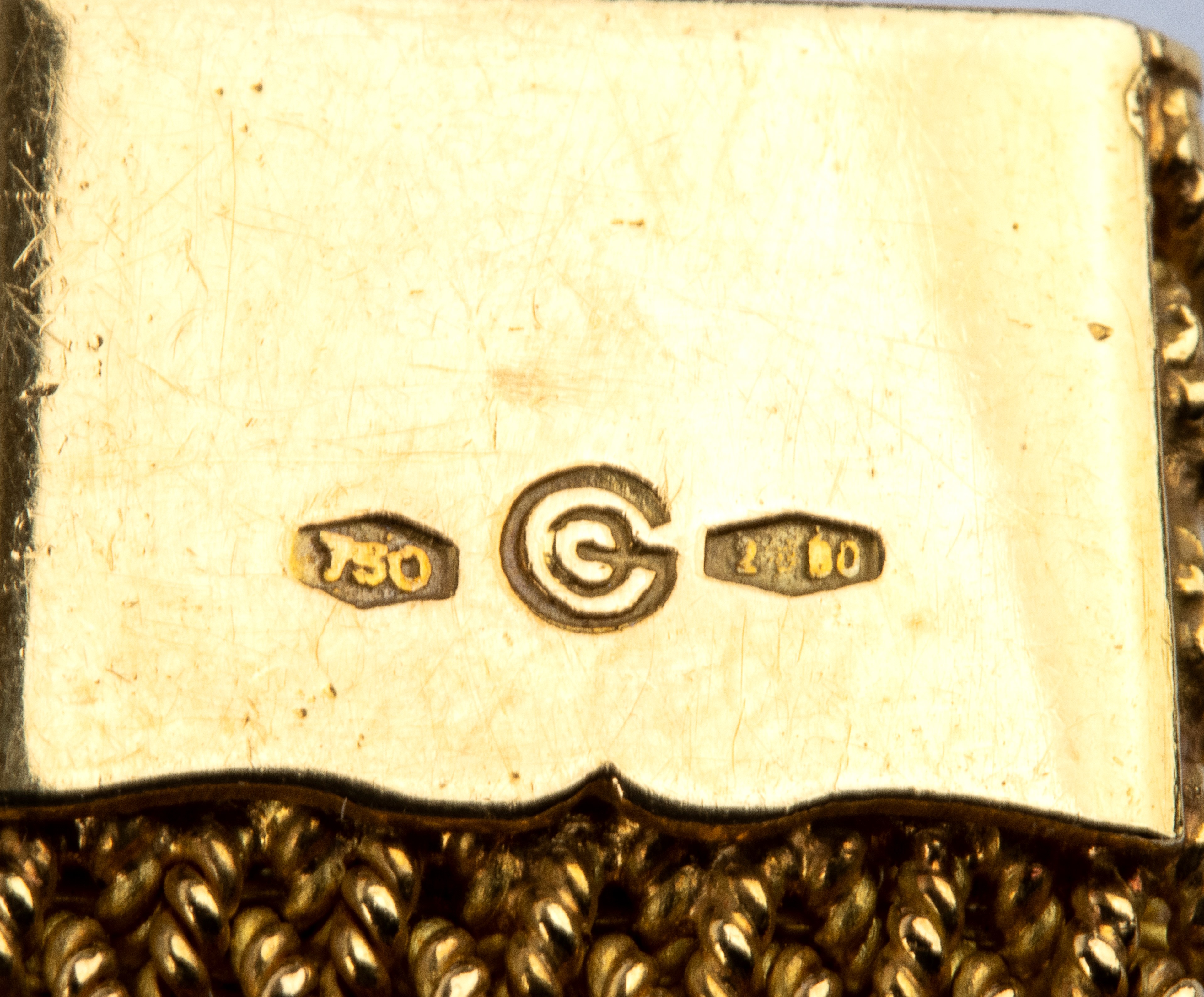 Guidi Ennio, Bracciale in oro giallo 18k con smeraldi