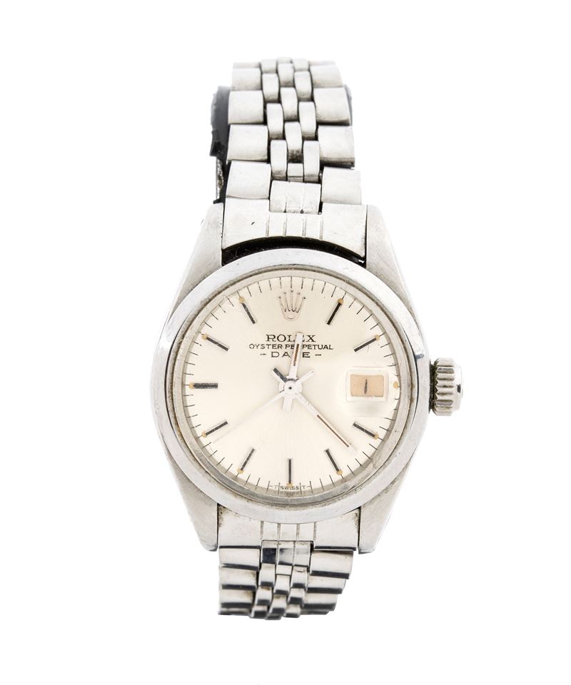 Rolex - Orologio Lady in acciaio con movimento automatico, calibro 2030 (ref. 6916)