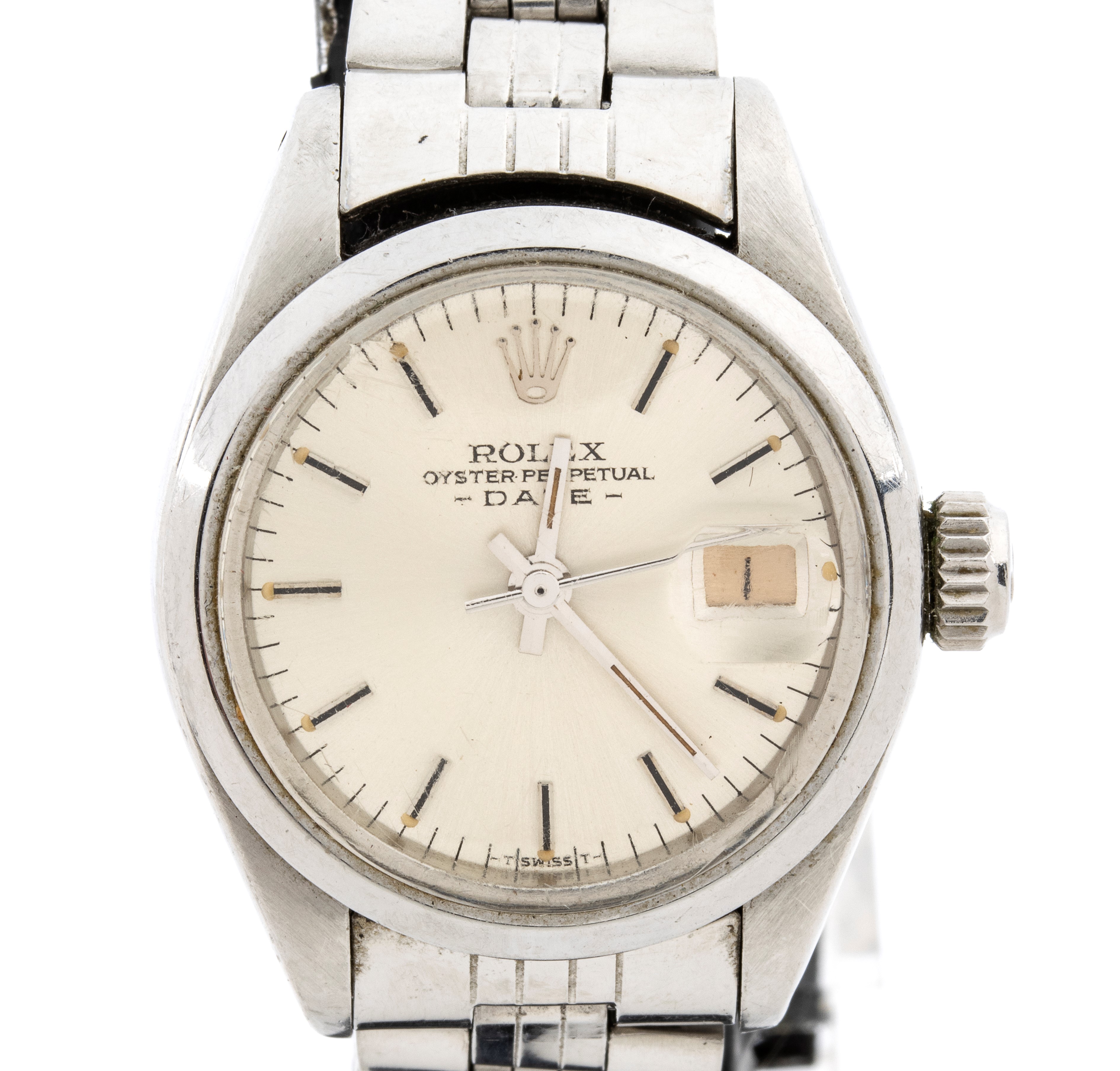 Rolex - Orologio Lady in acciaio con movimento automatico, calibro 2030 (ref. 6916)