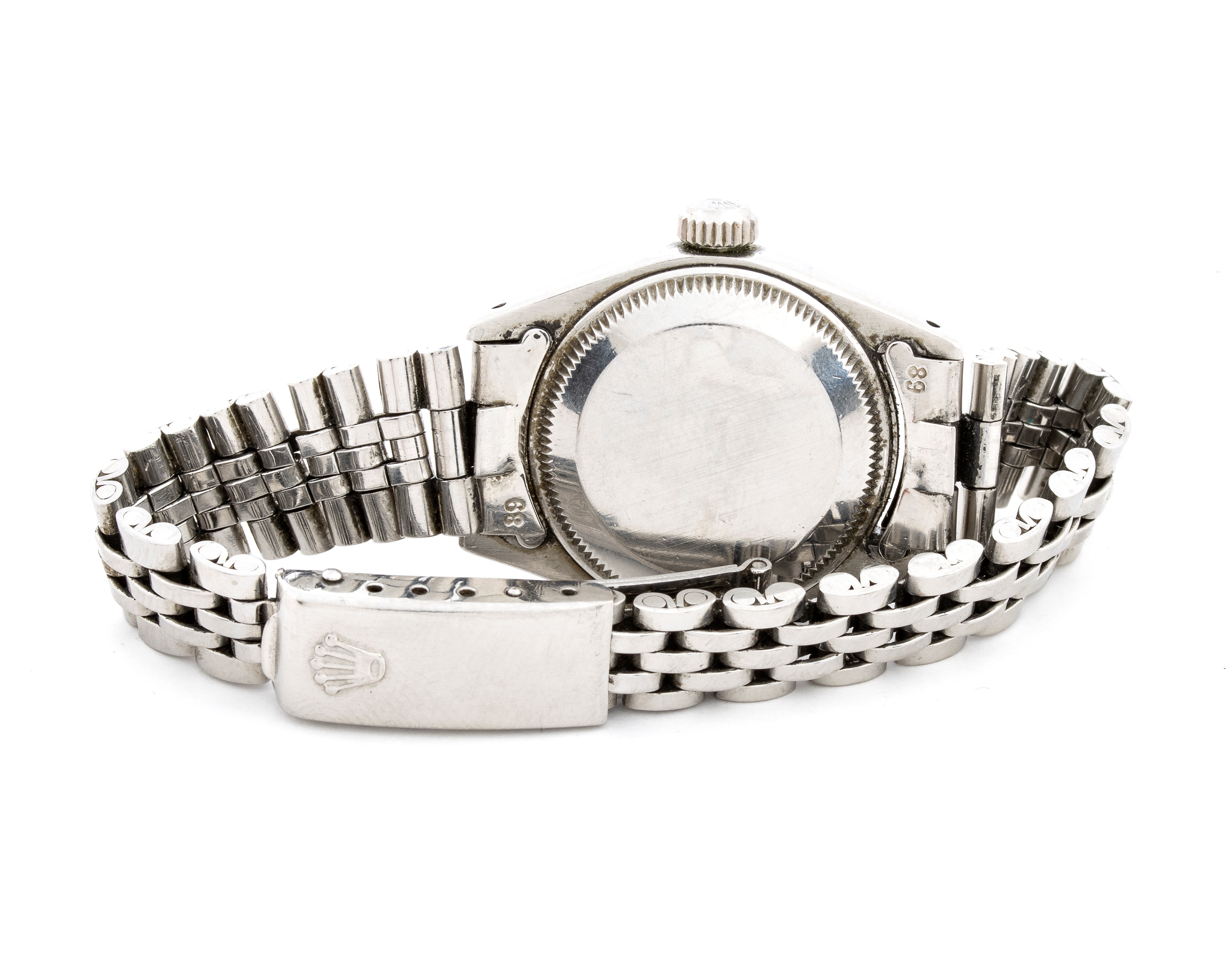Rolex - Orologio Lady in acciaio con movimento automatico, calibro 2030 (ref. 6916)