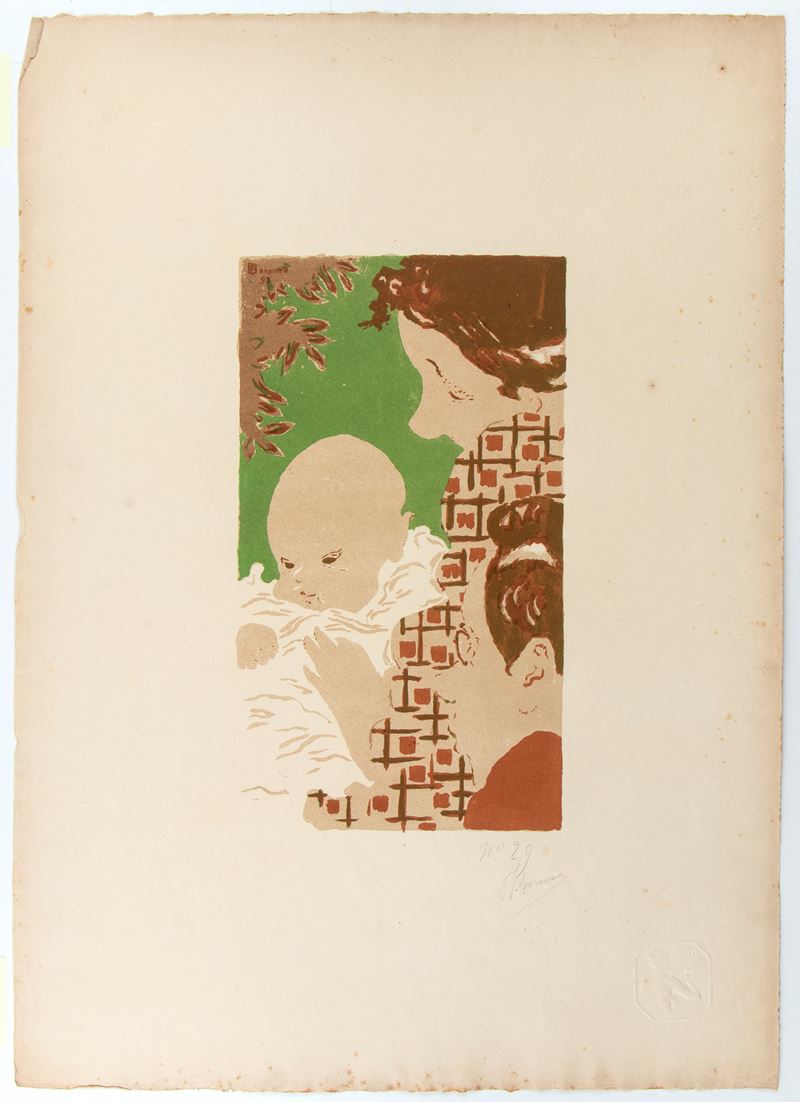Pierre Bonnard - Scène De Famille, da 'L'estampe Originale'