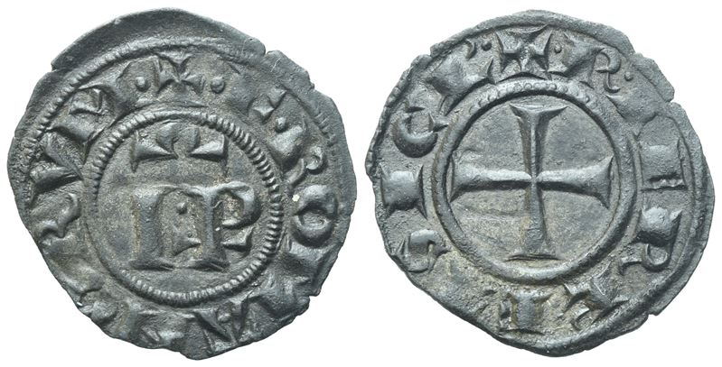 MESSINA. Federico II (1197-1250). Denaro; Mi (0,71 g; 17,6 mm)