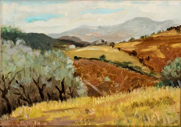 REMO BRANCA - Veduta campestre