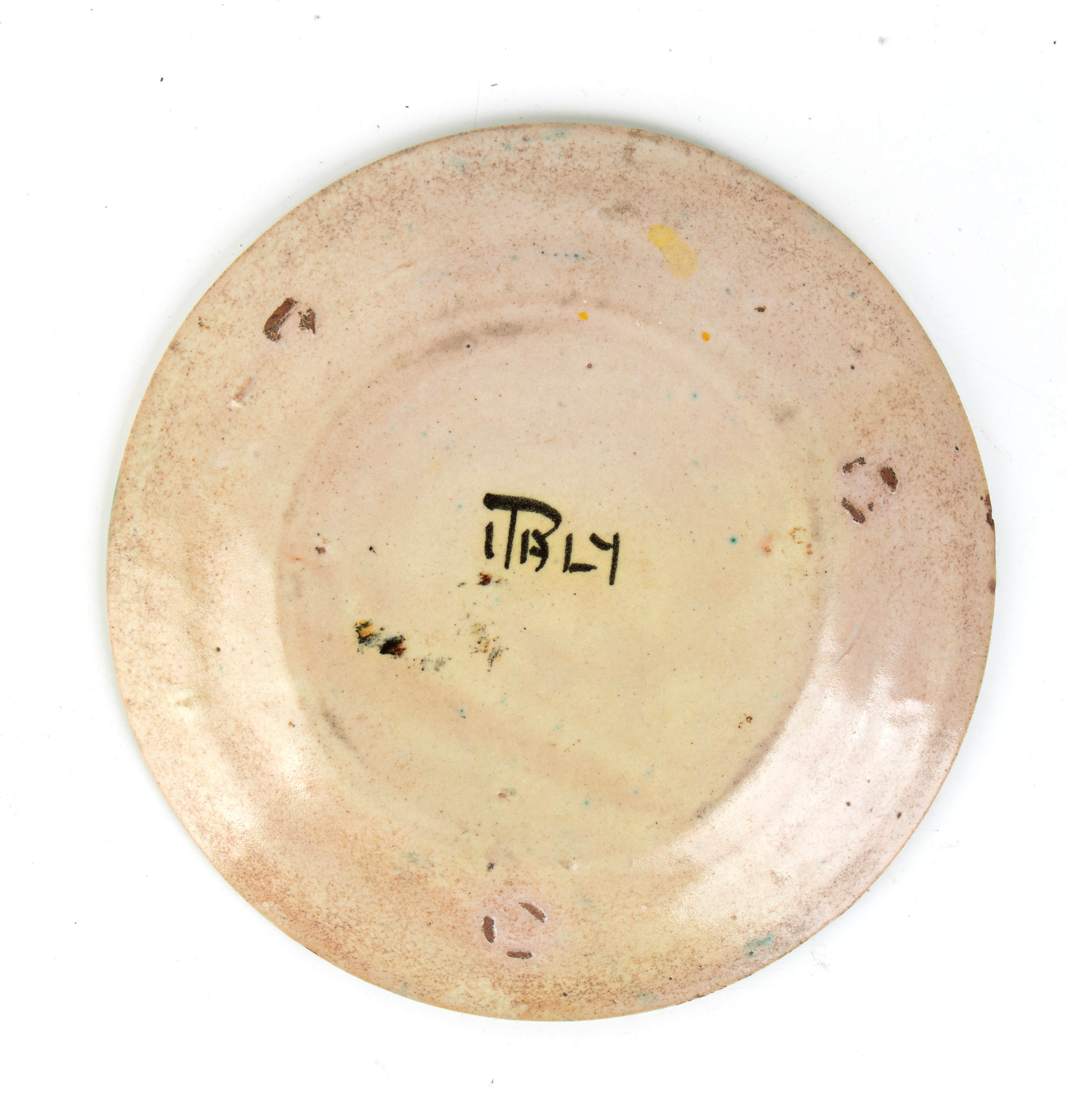 Piatto fiera di Tripoli con donne ed anfore