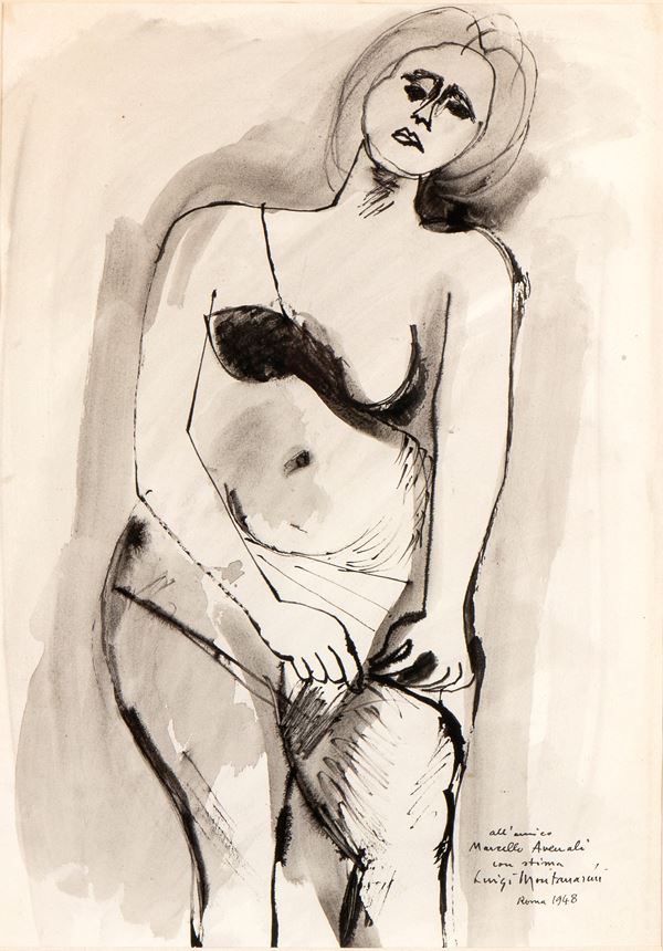 LUIGI MONTANARINI - Nudo femminile