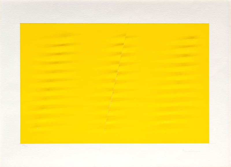 Agostino Bonalumi - Giallo