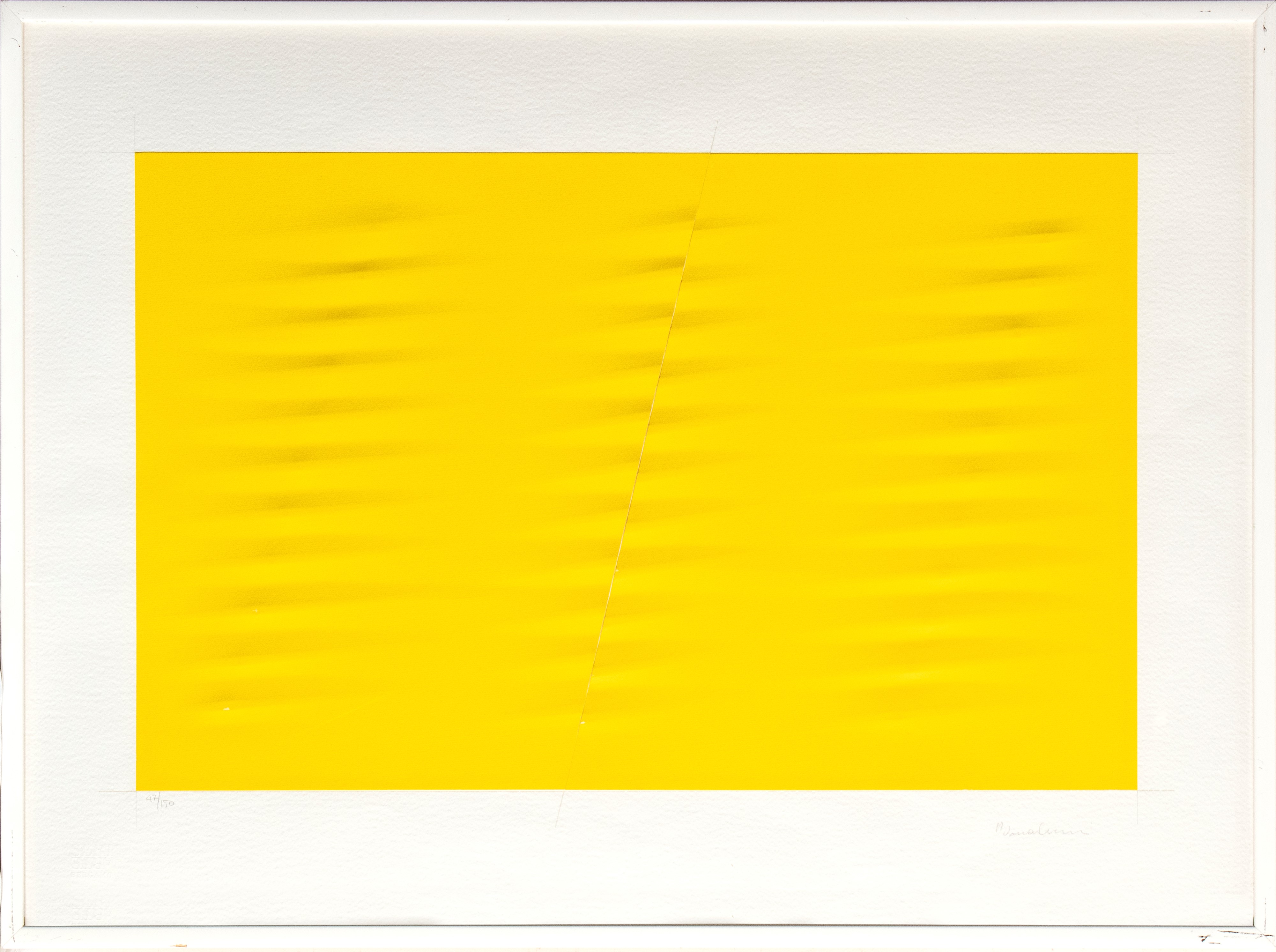 Agostino Bonalumi - Giallo