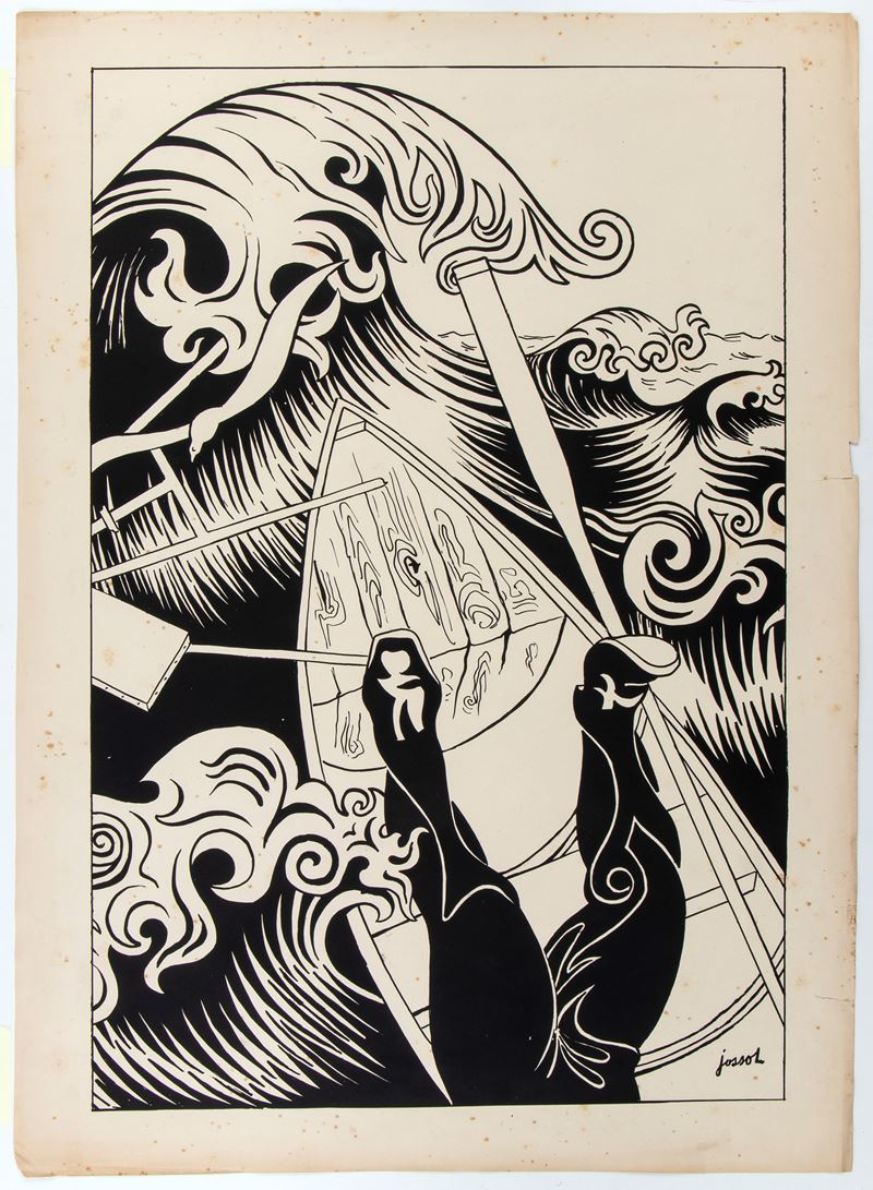 Gustave-henri Jossot - La Vague