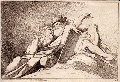 Due Profeti, da Annibale Carracci