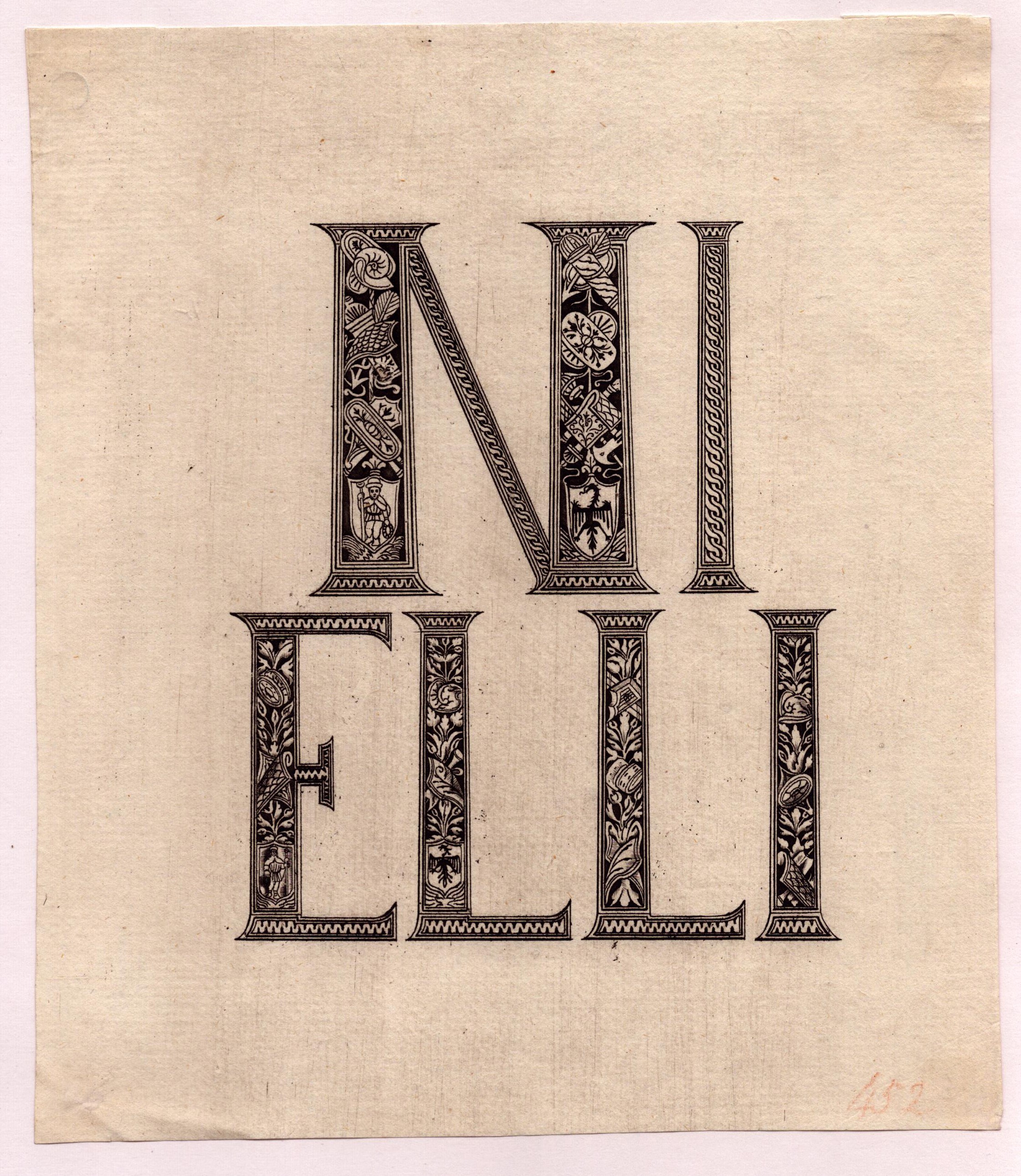 Studio per un ornamento | Nielli