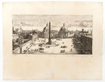 Piazza del Popolo a Roma