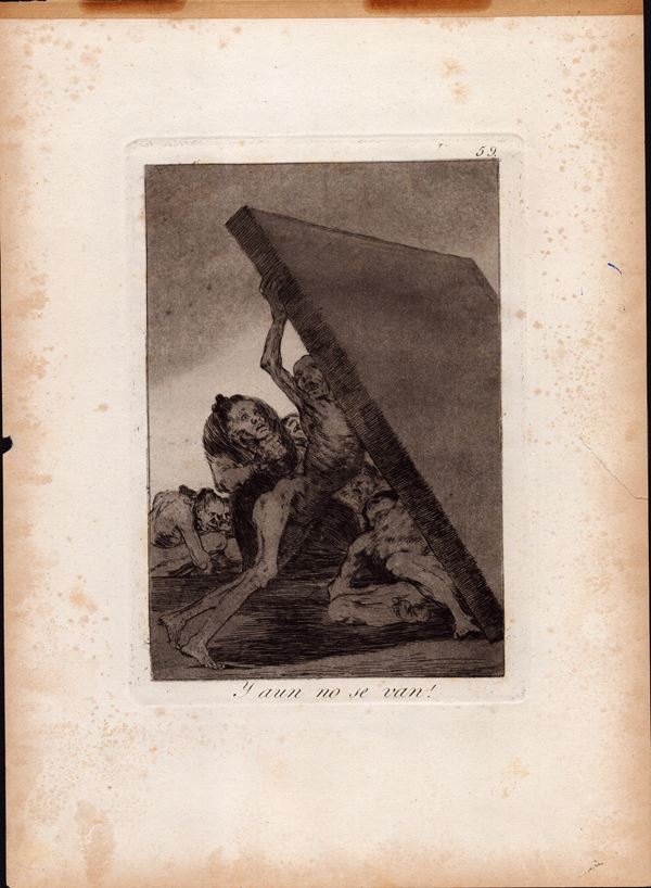Francisco Goya - Y aun no se van!