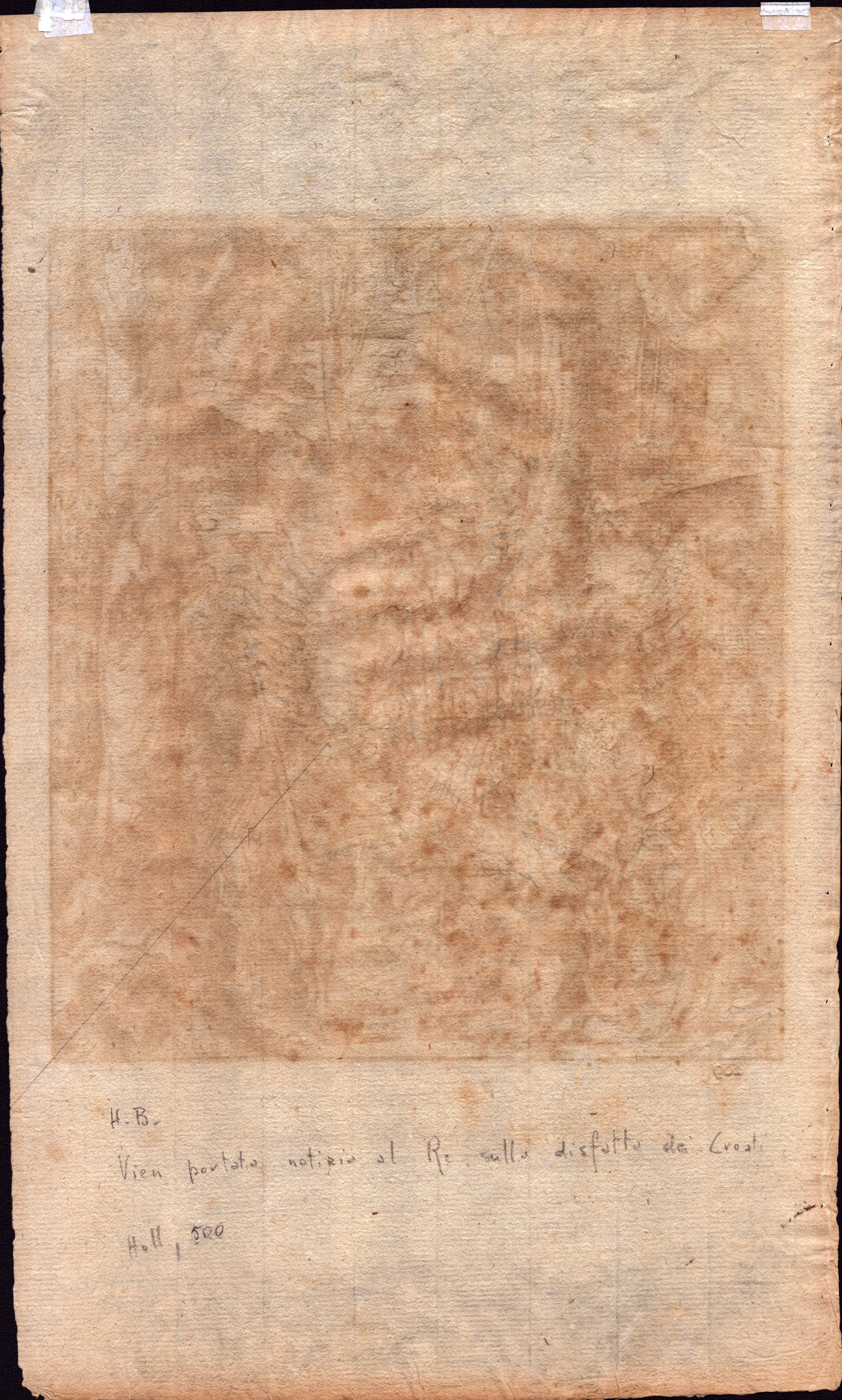 La notizia della sconfitta dei Croati giunge al Re Bianco