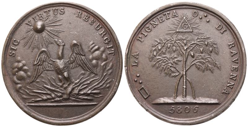 Medaglia "la Pigneta" O. di Ravenna 5806 (53 MM)