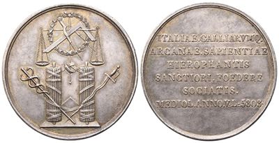 Medaglia Unione L. Francesi e Italiane (40,2 MM)