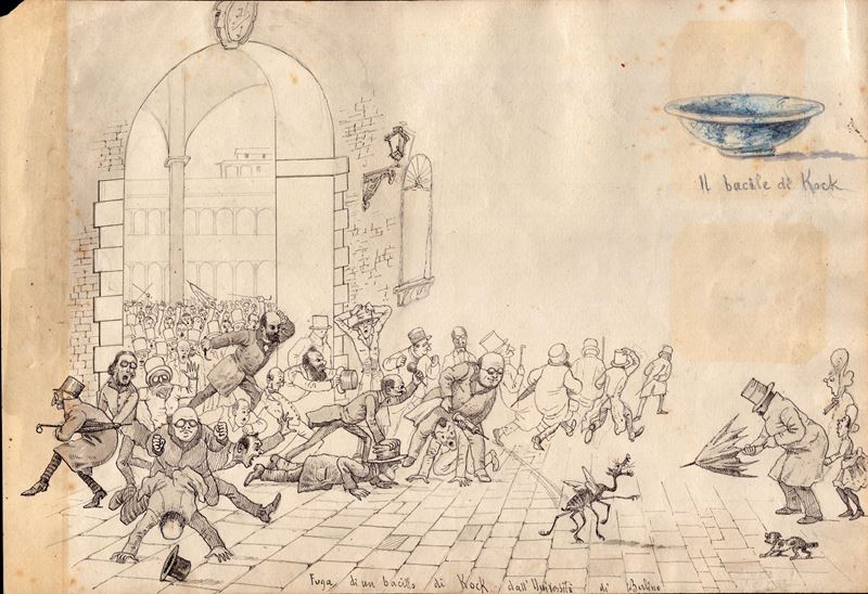 Fuga di un bacillo di Koch dall'Università di Berlino